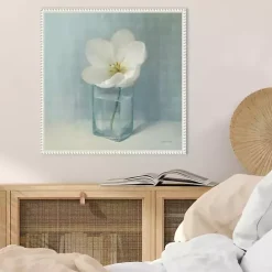 Discount Kirklands Home Single White Tulip Framed Canvas Art Print