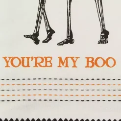 Kirklands Home Skeletons Printed Assorted Dishtowels, Set of 3