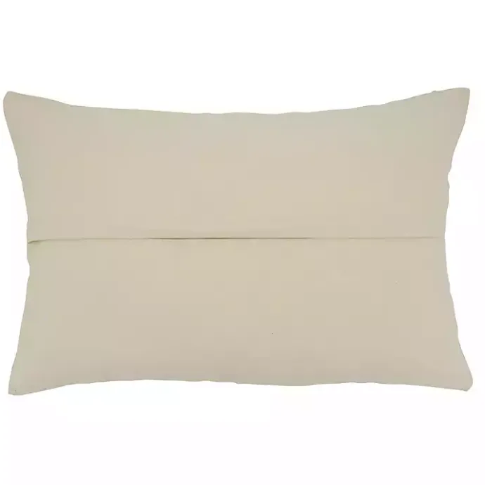 Outlet Kirklands Home Sky Blue Knotted Line Lumbar Throw Pillow