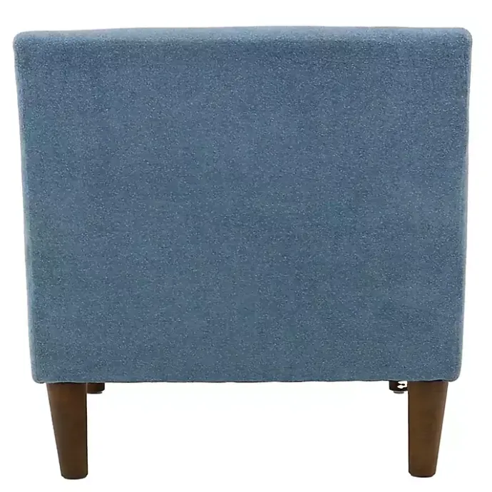 Sale Kirklands Home Sky Upholstered Shea Accent Chair Blue