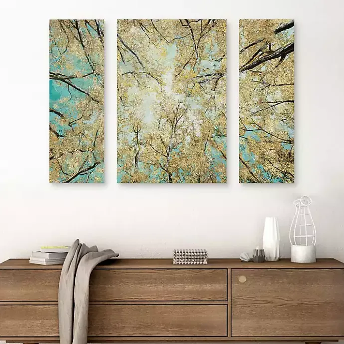 Clearance Kirklands Home Sky High Canvas Art Prints, Set of 3