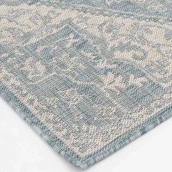 Sale Kirklands Home Sky Medallion Lava Indoor/Outdoor Area Rug, 5x7 Blue