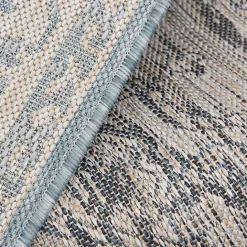 Sale Kirklands Home Sky Medallion Lava Indoor/Outdoor Area Rug, 5x7 Blue