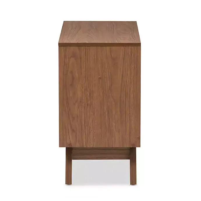 Hot Kirklands Home Slant Midcentury Two-Tone Chest