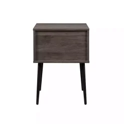 Discount Kirklands Home Slate Open Storage Accent Table Gray