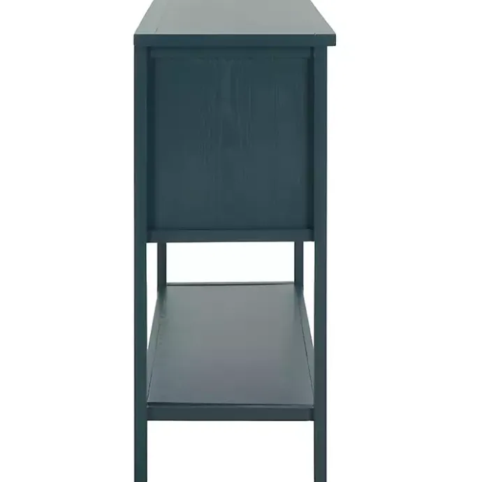 Sale Kirklands Home Slate Teal 4-Drawer Charlotte Sideboard Blue