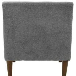 Outlet Kirklands Home Slate Upholstered Shea Accent Chair Gray