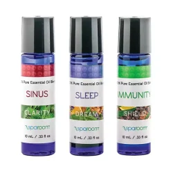 New Kirklands Home Sleep, Sinus and Immunity Essential Oils, Set of 3