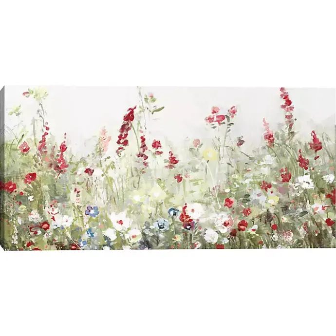 Discount Kirklands Home Sleepy Spring Meadow Canvas Art Print