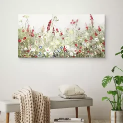 Discount Kirklands Home Sleepy Spring Meadow Canvas Art Print