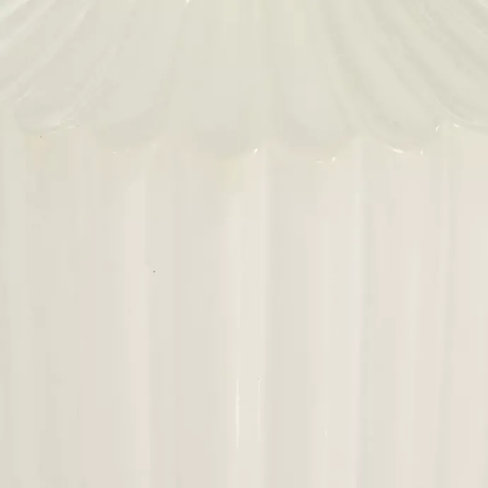 Sale Kirklands Home Slender Curtain Ribbed Vase, 13 in. White