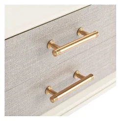 Clearance Kirklands Home Sloane Four-Drawer Console Table White