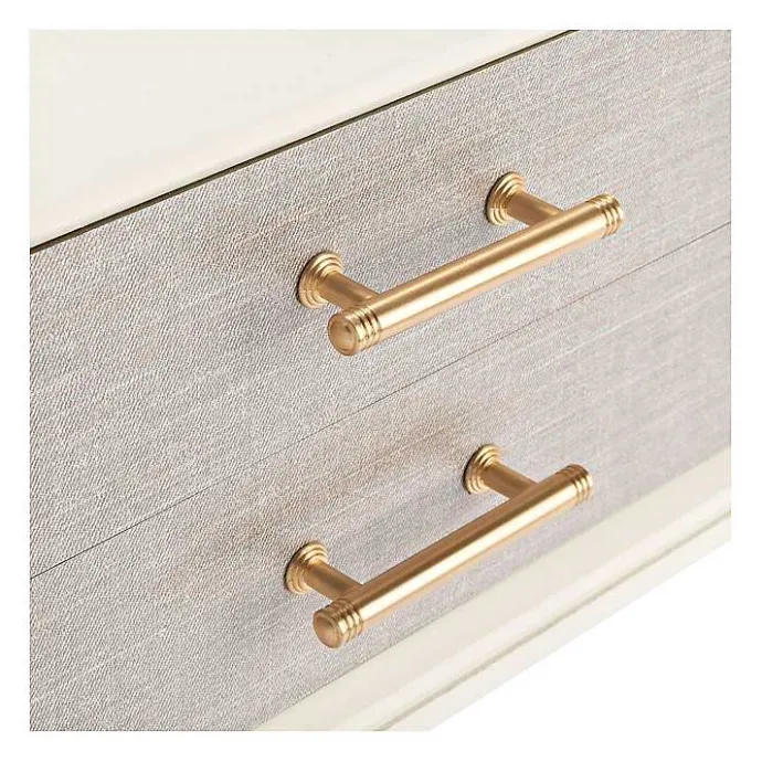 Clearance Kirklands Home Sloane Four-Drawer Console Table White