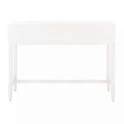 Clearance Kirklands Home Sloane Four-Drawer Console Table White