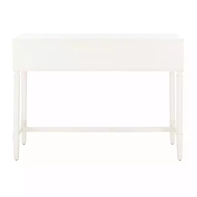 Clearance Kirklands Home Sloane Four-Drawer Console Table White