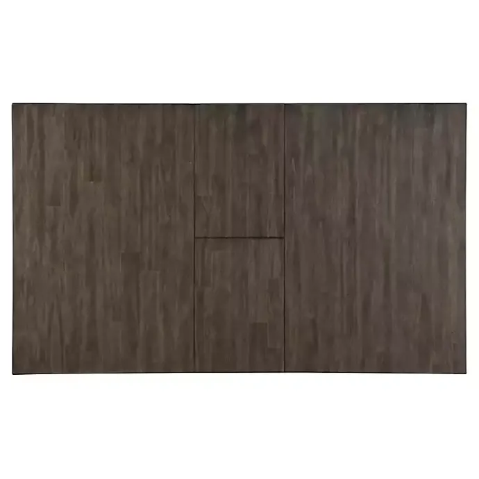 Best Kirklands Home Smoked Alabaster and Honey Wood Dining Table