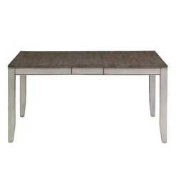 Best Kirklands Home Smoked Alabaster and Honey Wood Dining Table