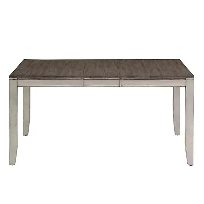 Best Kirklands Home Smoked Alabaster and Honey Wood Dining Table