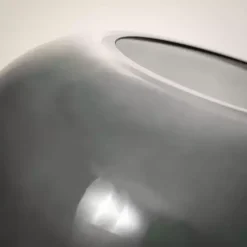 Clearance Kirklands Home Smoked Glass Vase, 10 in. Gray