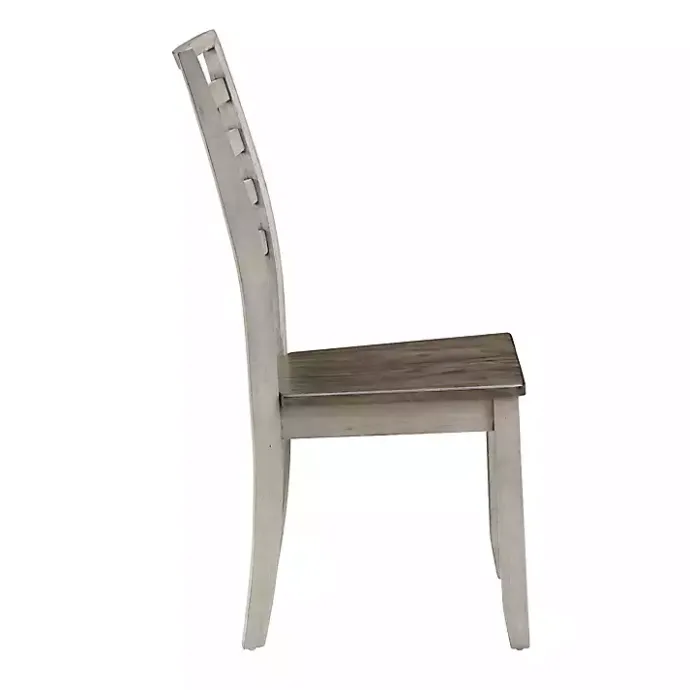 Online Kirklands Home Smoked Honey and Alabaster Dining Chairs, Set of 2