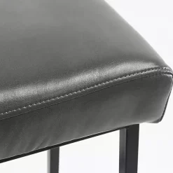 Clearance Kirklands Home Smokey Faux Leather Counter Stools, Set of 2 Gray