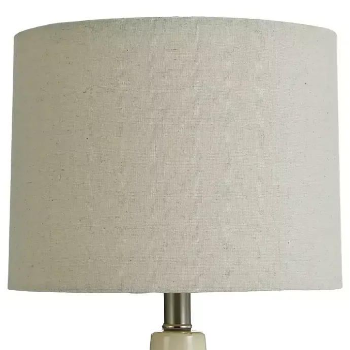 Sale Kirklands Home Smooth Ceramic Table Lamp Ivory