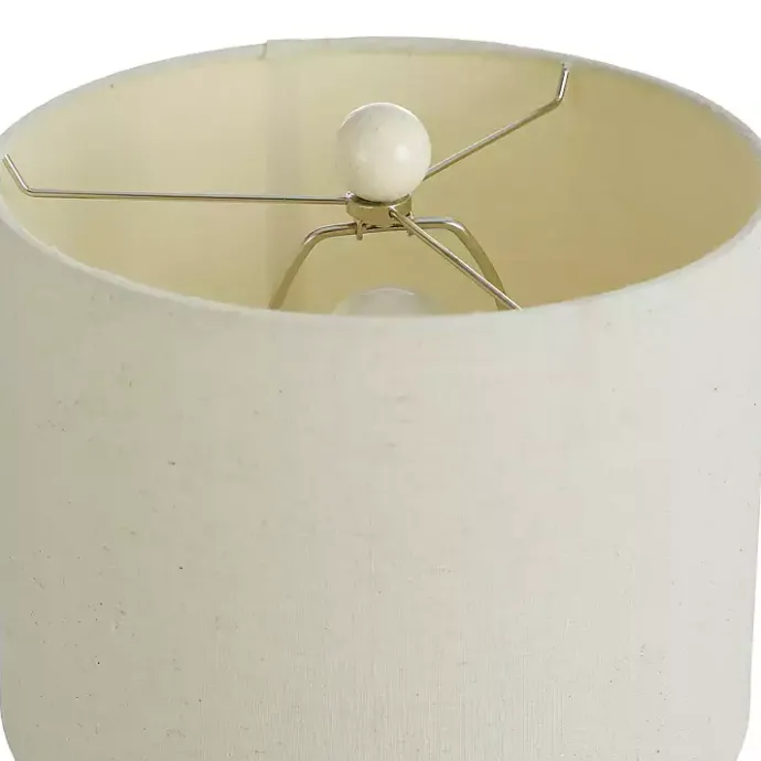 Sale Kirklands Home Smooth Ceramic Table Lamp Ivory