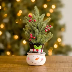 Discount Kirklands Home Snowman Tree Arrangement