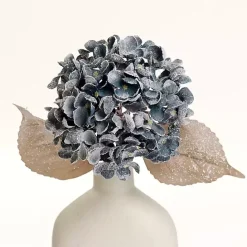 Outlet Kirklands Home Snowy Hydrangea Stems, Set of 2 Blue