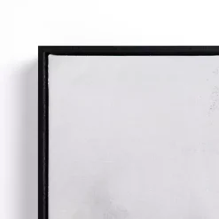 Discount Kirklands Home Snowy Country Drive Framed Canvas Art Print White