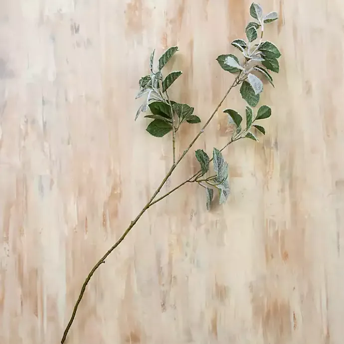 New Kirklands Home Snowy Eucalyptus Stems, Set of 3 Green