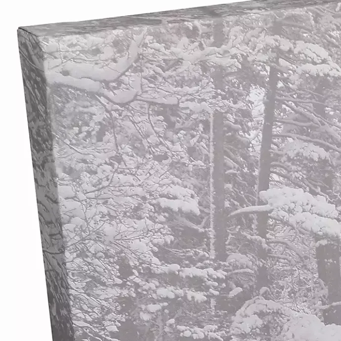 Outlet Kirklands Home Snowy Sleigh Christmas Canvas Art Print