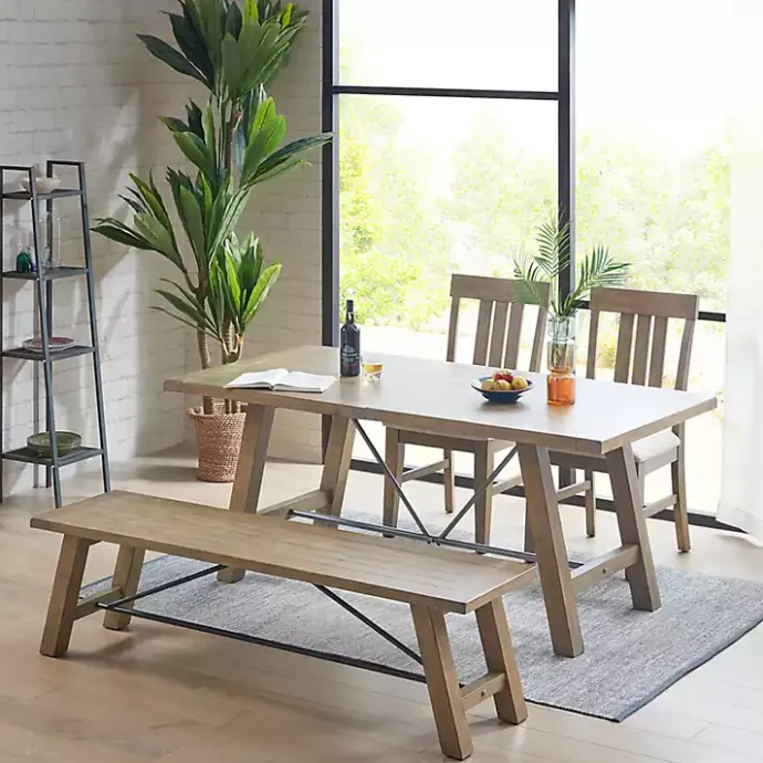 Hot Kirklands Home Sofia High Back Dining Chairs, Set of 2 Gray