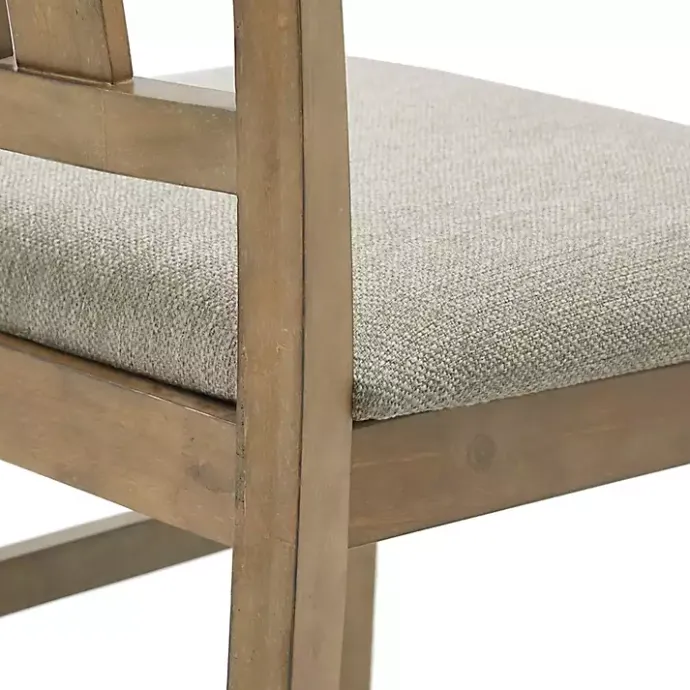 Hot Kirklands Home Sofia High Back Dining Chairs, Set of 2 Gray