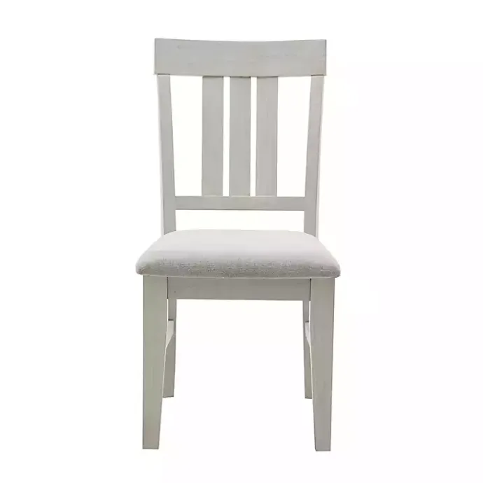 Clearance Kirklands Home Sofia High Back Dining Chairs, Set of 2 White