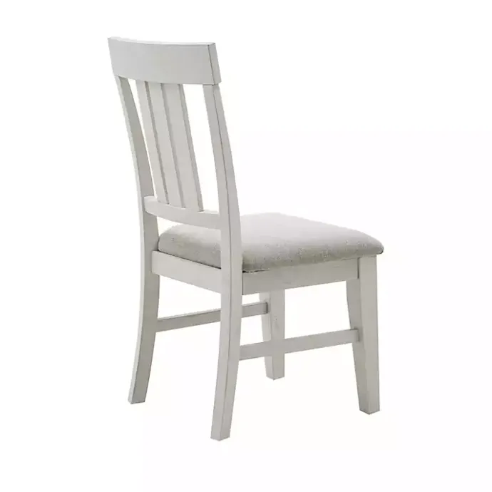 Clearance Kirklands Home Sofia High Back Dining Chairs, Set of 2 White