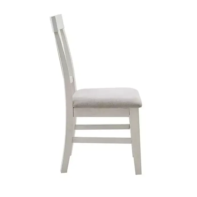 Clearance Kirklands Home Sofia High Back Dining Chairs, Set of 2 White
