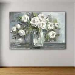 Best Kirklands Home Soft Blooms Giclee Canvas Art Print, 48 in.