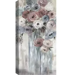 Online Kirklands Home Soft Bottles and Blooms Canvas Art Print