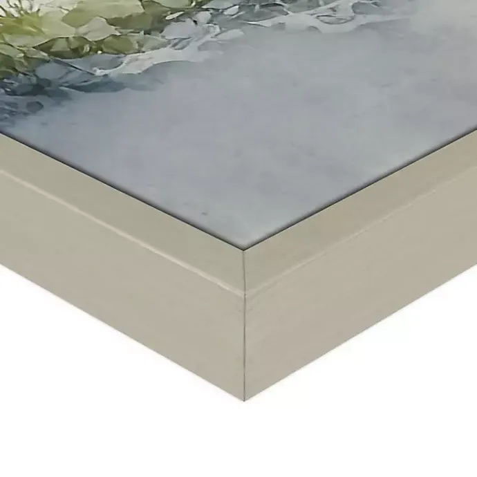 Kirklands Home Soft Coastal I Framed Canvas Art Print Blue