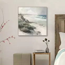 New Kirklands Home Soft Coastal II Framed Canvas Art Print