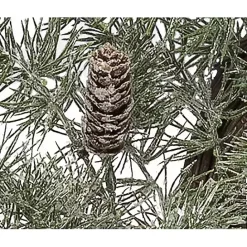 Discount Kirklands Home Soft Piney Fir Christmas Wreath Green