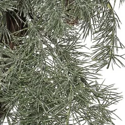 Discount Kirklands Home Soft Piney Fir Christmas Wreath Green