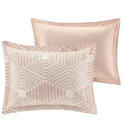 Best Kirklands Home Soft Pink Tufted King 3-pc. Comforter Set