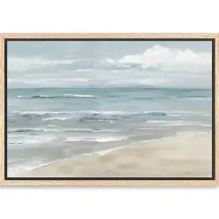 Online Kirklands Home Soft Solace Beach Framed Canvas Art Print