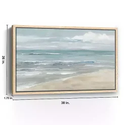 Online Kirklands Home Soft Solace Beach Framed Canvas Art Print