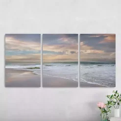 Best Kirklands Home Soft Twilight Canvas Art Prints, 16x24, Set of 3 Multi