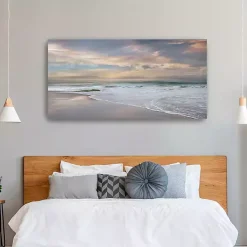 Best Kirklands Home Soft Twilight Giclee Canvas Art Print, 60x30 in. Blue