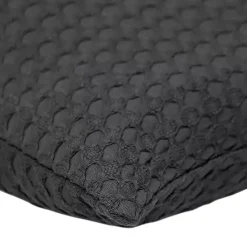 Hot Kirklands Home Solid Charcoal Textured Pillow Gray