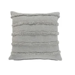 Online Kirklands Home Solid Tufted Accent Pillow Gray
